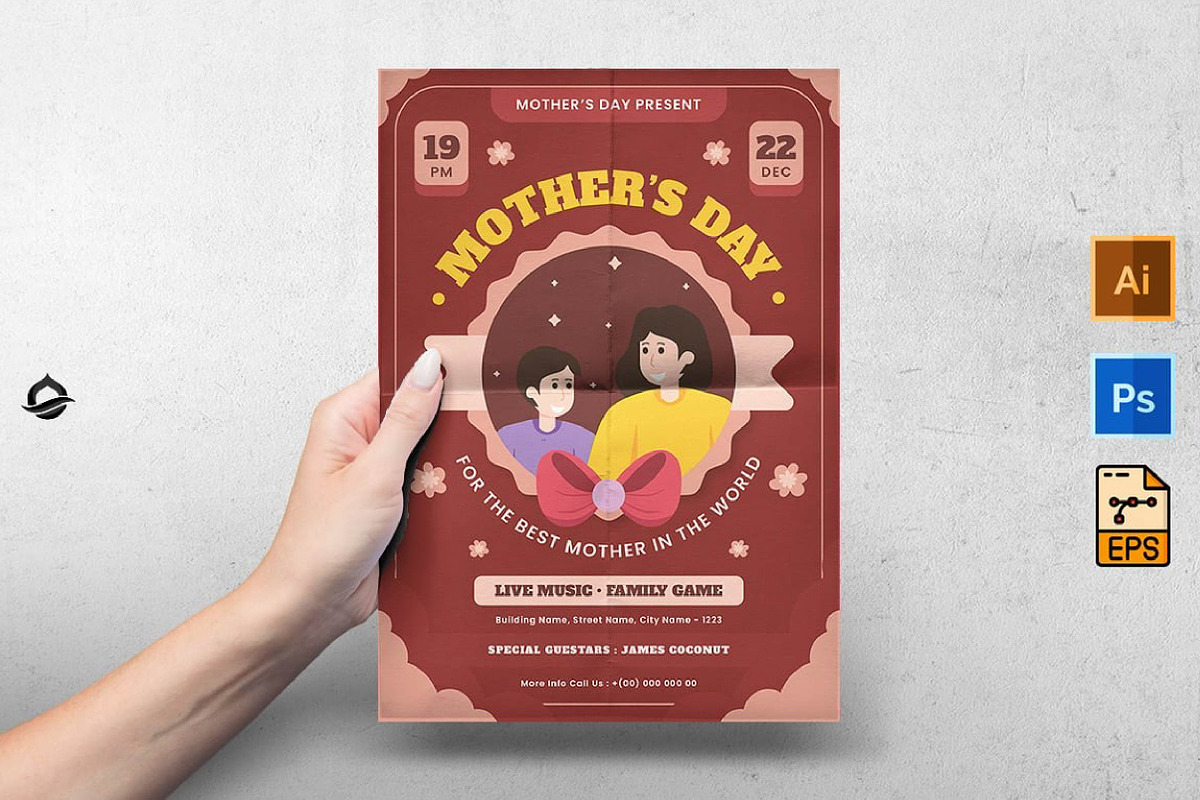 Mother's Day Instagram Template, a Social Media Template by fashionaddict (Photo 4 of 5)