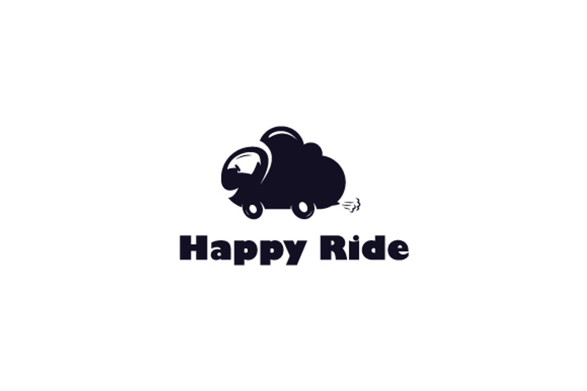 Happy Ride, a Branding & Logo Template by NasirGrfx (Photo 1 of 2)
