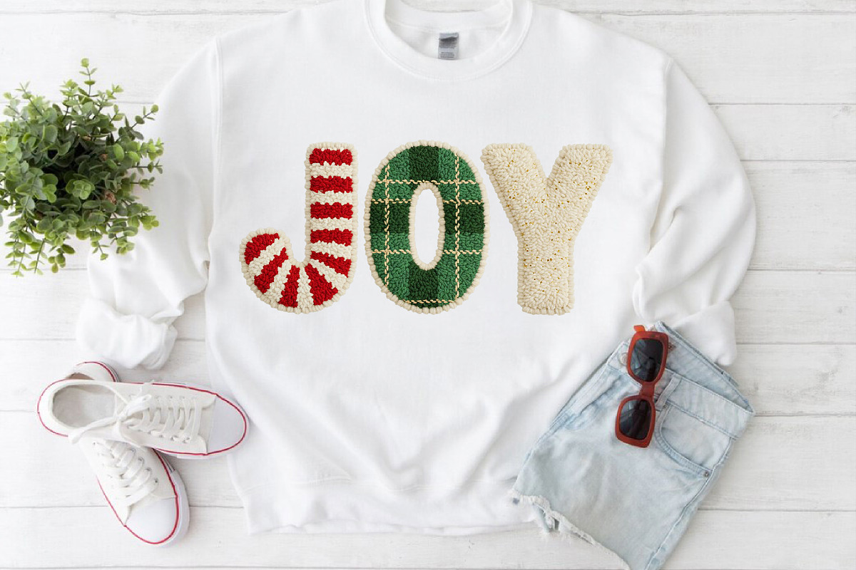 Crochet Joy Christmas  PNG, an Illustration by Craft Nest (Photo 3 of 6)