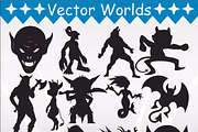 Imp Svg, Demon, Hell, Devil Svg, an Object Graphic by VectorWorlds (Thumbnail 3 of 3)