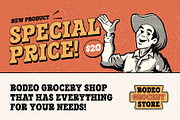 Stale Horse | Western Typeface, a Slab Serif Font by Graptail (Thumbnail 5 of 10)