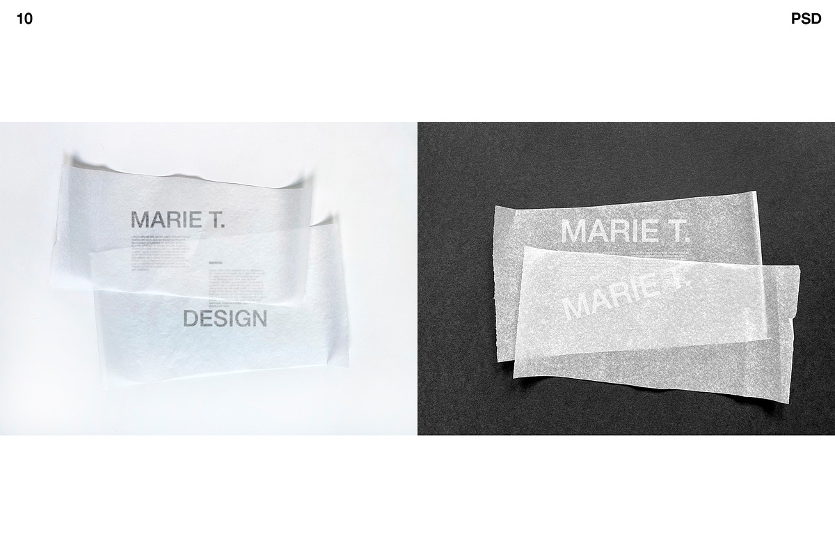 Tracing Paper Mockups, a Print Template by Marie T (Photo 3 of 10)