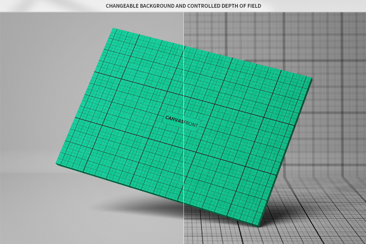 Landscape Canvas Mock-Up, a Pens & Pencil Mockup by MassDream (Photo 8 of 9)
