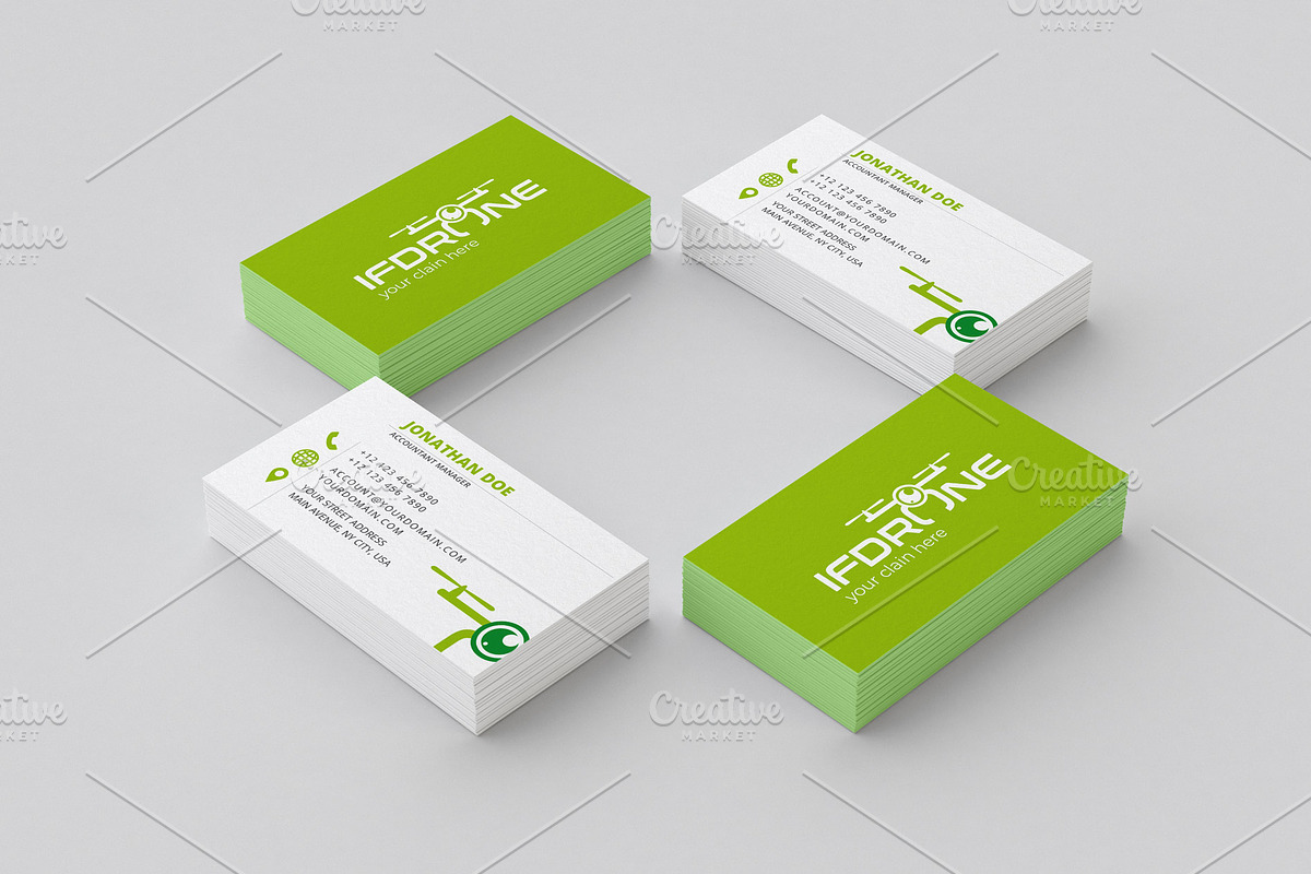 Drone logo, a Branding & Logo Template by Luis Quesada Design (Photo 4 of 5)