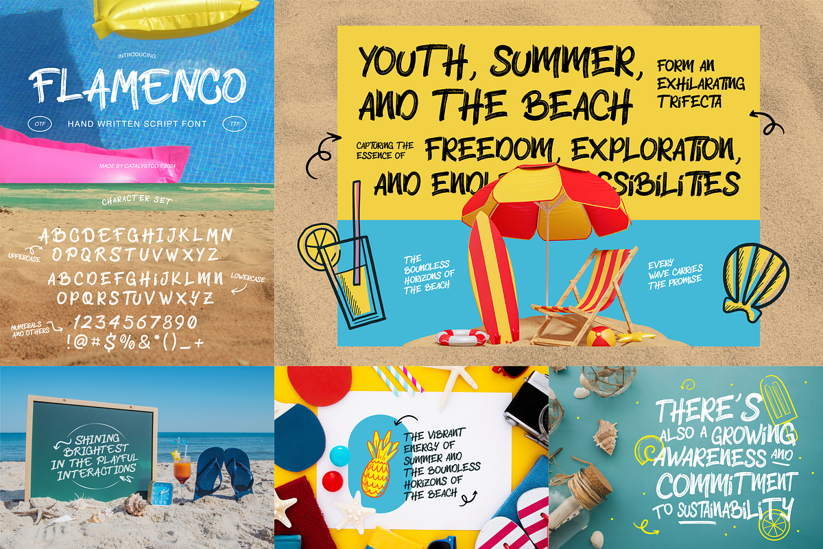 Brush Script Modern Typeface Font, a Sans Serif Font by Catalystco Studio (Photo 4 of 11)