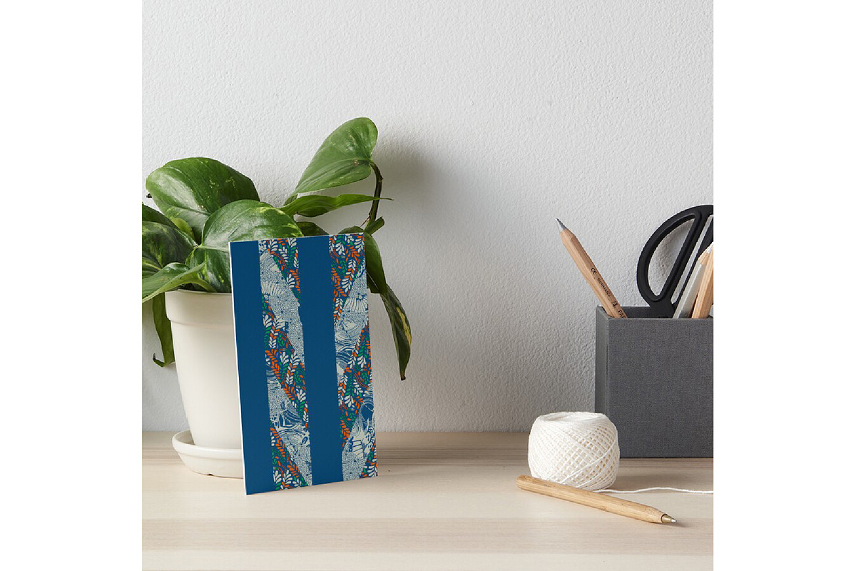Edge of Botanica – Multi-Stripe, a Texture Illustration by kraalikaacreations (Photo 6 of 11)