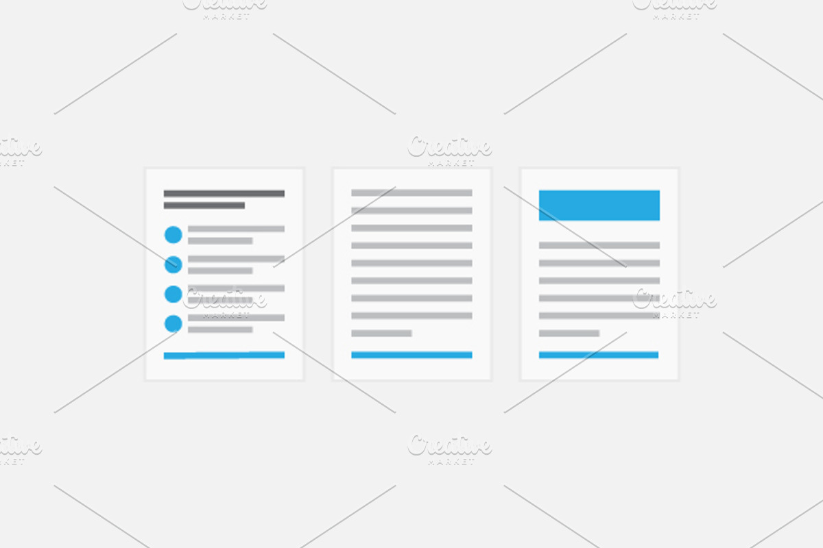 Document Icon Vector preview 4
