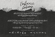 Embrace Autumn, a Script Font by chekart (Thumbnail 7 of 7)