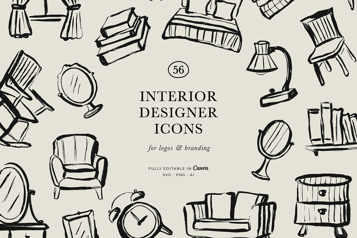 FURNITURE & HOME DECOR illustrations, an Object Illustration by Crocus Paperi (Photo 1 of 5)