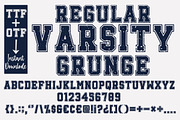 Regular Varsity, a Slab Serif Font by Mini_World (Thumbnail 3 of 8)