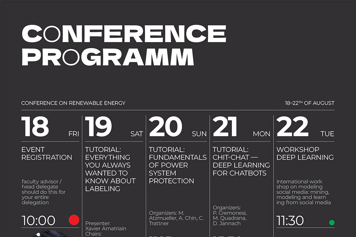 Conference Event Program Poster, a Flyer Template by Danil Polshin (Photo 9 of 9)
