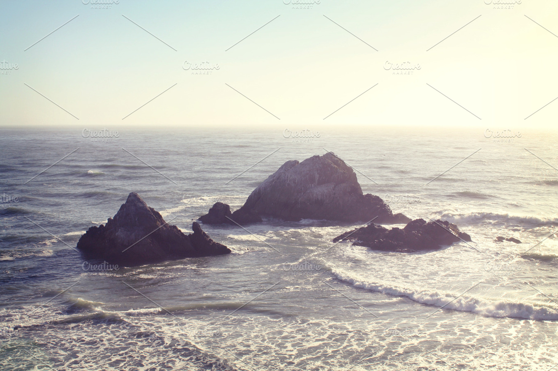 Pacific Ocean Rocks