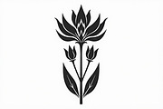 Black Floral Silhouette Set, an Illustration by balal (Thumbnail 17 of 21)