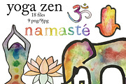 Yoga Zen, an Illustration by Valeri Nick (Thumbnail 1 of 2)