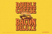Mañana – A Fanciful Retro Font, a Serif Font by Komet & Flicker (Thumbnail 11 of 15)