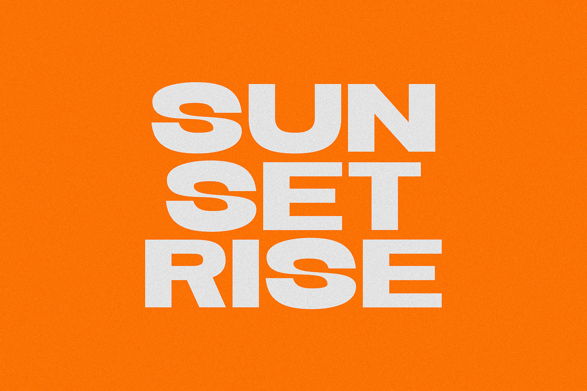 Velvet Sunset - Modern Sans Serif, a Sans Serif Font by Schrifted Type (Photo 4 of 8)