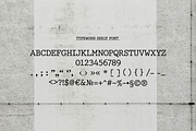 TypeWorn Typewriter-style Font, a Serif Font by gafaroff studio (Thumbnail 6 of 6)