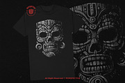 10 Bundle Dark Art Tribal Mask, an Illustration by Morspective (Thumbnail 2 of 7)