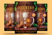 Weekend Beer Party Flyer, a Flyer Template by Rafoz (Thumbnail 4 of 4)