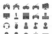 50 Games & Entertainment Glyph Icons, an Icon by IconBunny (Thumbnail 2 of 2)