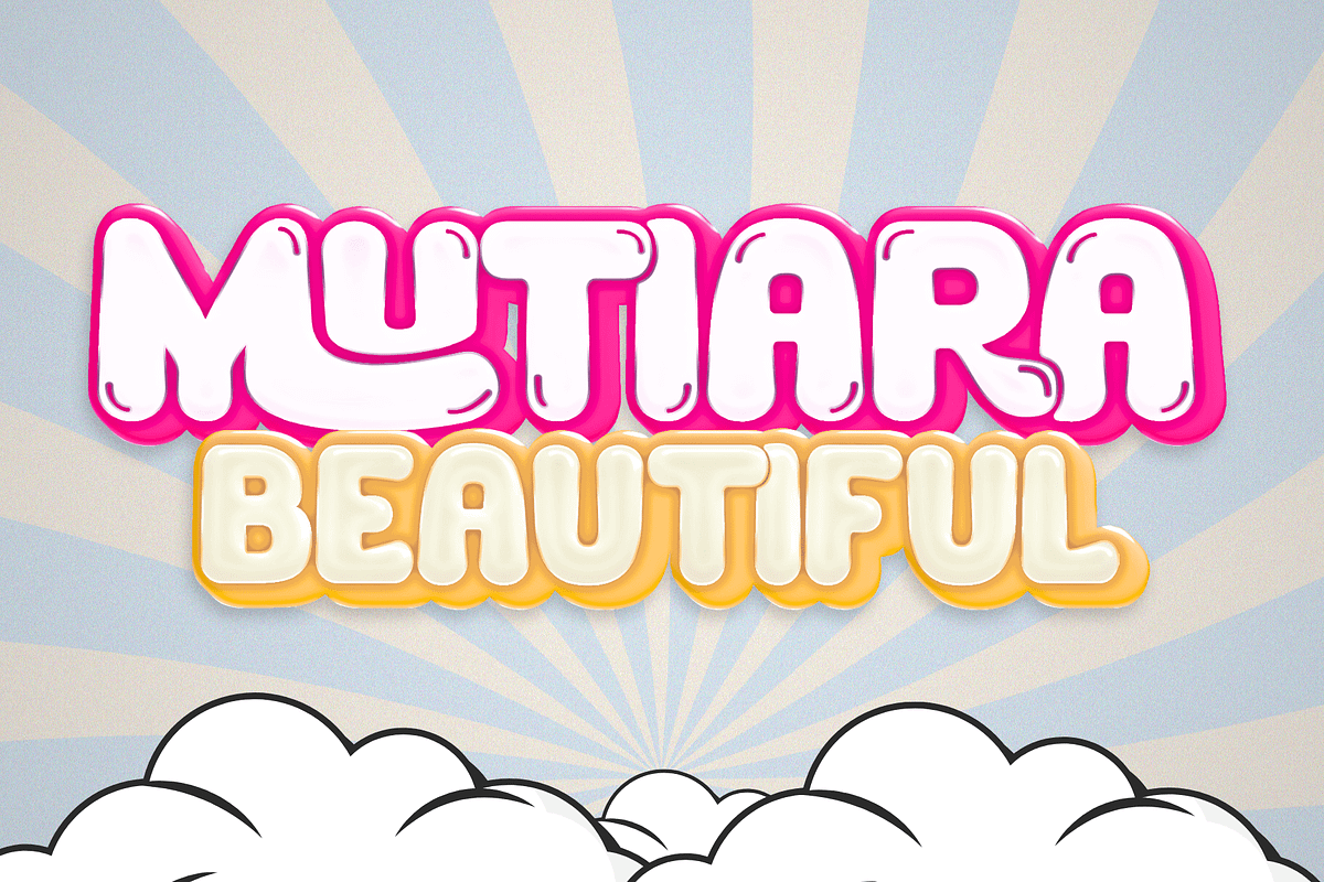 Agtir Bubble - Playful Logo Font, a Sans Serif Font by Nirmana Visual (Photo 7 of 15)