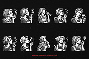 10 Bundle Dark Art Retro Housewife, an Illustration by Morspective (Thumbnail 6 of 7)