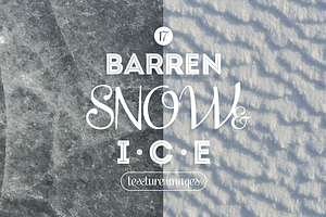 Barren Snow & Ice Textures