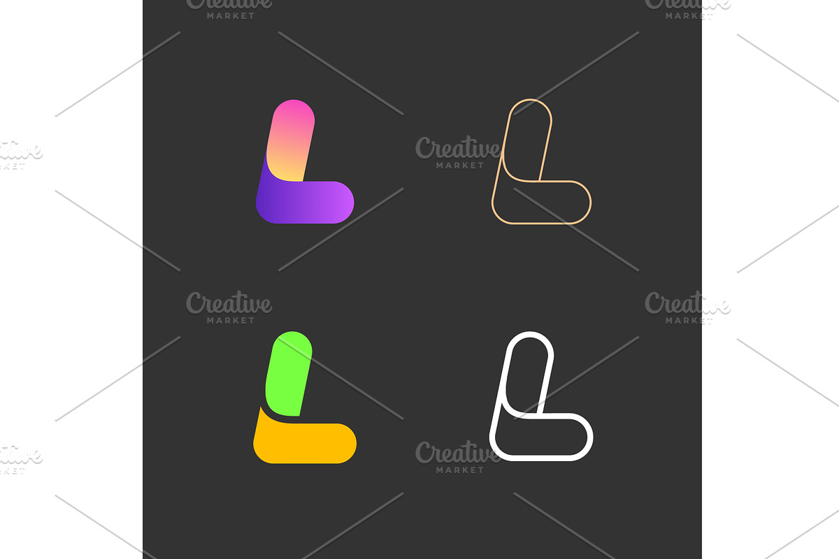 Vector collection of logos from 4, a Branding & Logo Template by Bureau