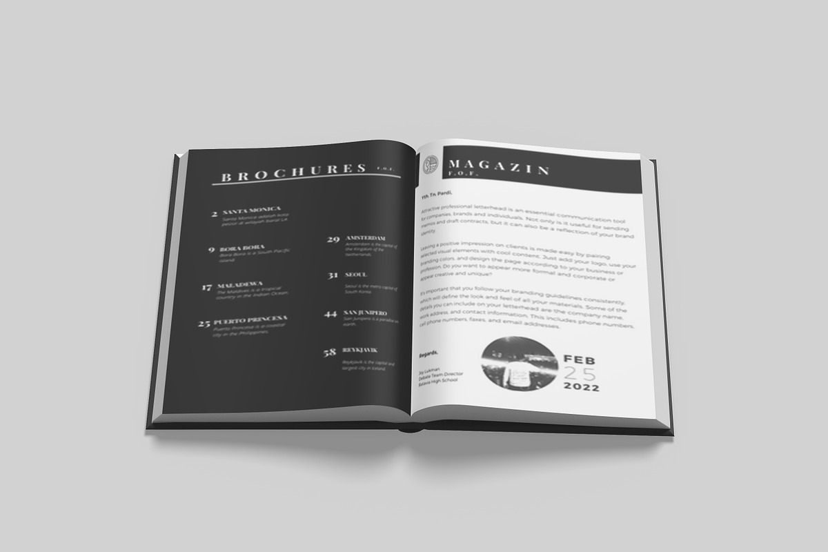 Book Mockup, a Print Template by mahhyud (Photo 6 of 9)