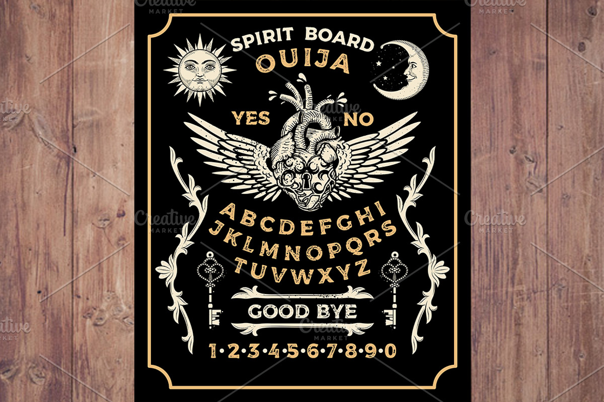 Ouija Boards Collection#5, an Illustration by Moloko88 (Photo 5 of 8)