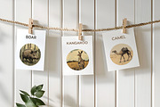 Fable - Animal Flashcards, a Card Template by CinderHeart Designs (Thumbnail 3 of 6)