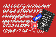 Eration Script, a Script Font by Letter Fresh (Thumbnail 12 of 13)