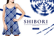 Shibori Tie Dye Seamless Patterns, a Pattern Graphic by CatJello Graphics (Thumbnail 13 of 28)