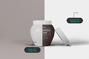 Cosmetics Cream Container Mockup, a Cups & Container Mockup by Modern Studio (Thumbnail 2 of 14)
