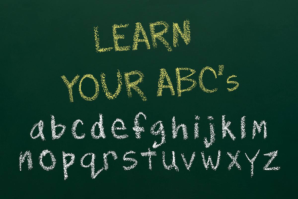 Chalky Doodles Font, a Handwritten Font by Fontastic Ventures (Photo 3 of 6)