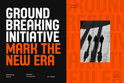 Rockgym - Condensed Font, a Sans Serif Font by Umitype (Thumbnail 7 of 10)