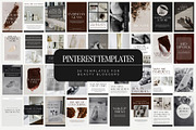 Beauty Blogger Pinterest Templates, a Social Media Template by Blush Created (Thumbnail 1 of 9)