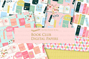 Book, Book Club, I Love Books, an Education Illustration by Mia's Graphic Design (Thumbnail 8 of 9)