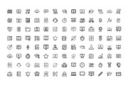 Education & E-Learning Line Icons, an Outline Icon by gstudiovect21 (Thumbnail 3 of 6)