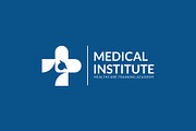 Medical institute healthcare logo, a Branding & Logo Template by Amadul11 (Thumbnail 1 of 4)