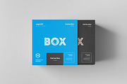 Carton Box Mockup 100x100x100 & Wrap, a Packaging Mockup by Yogurt86 (Thumbnail 7 of 8)