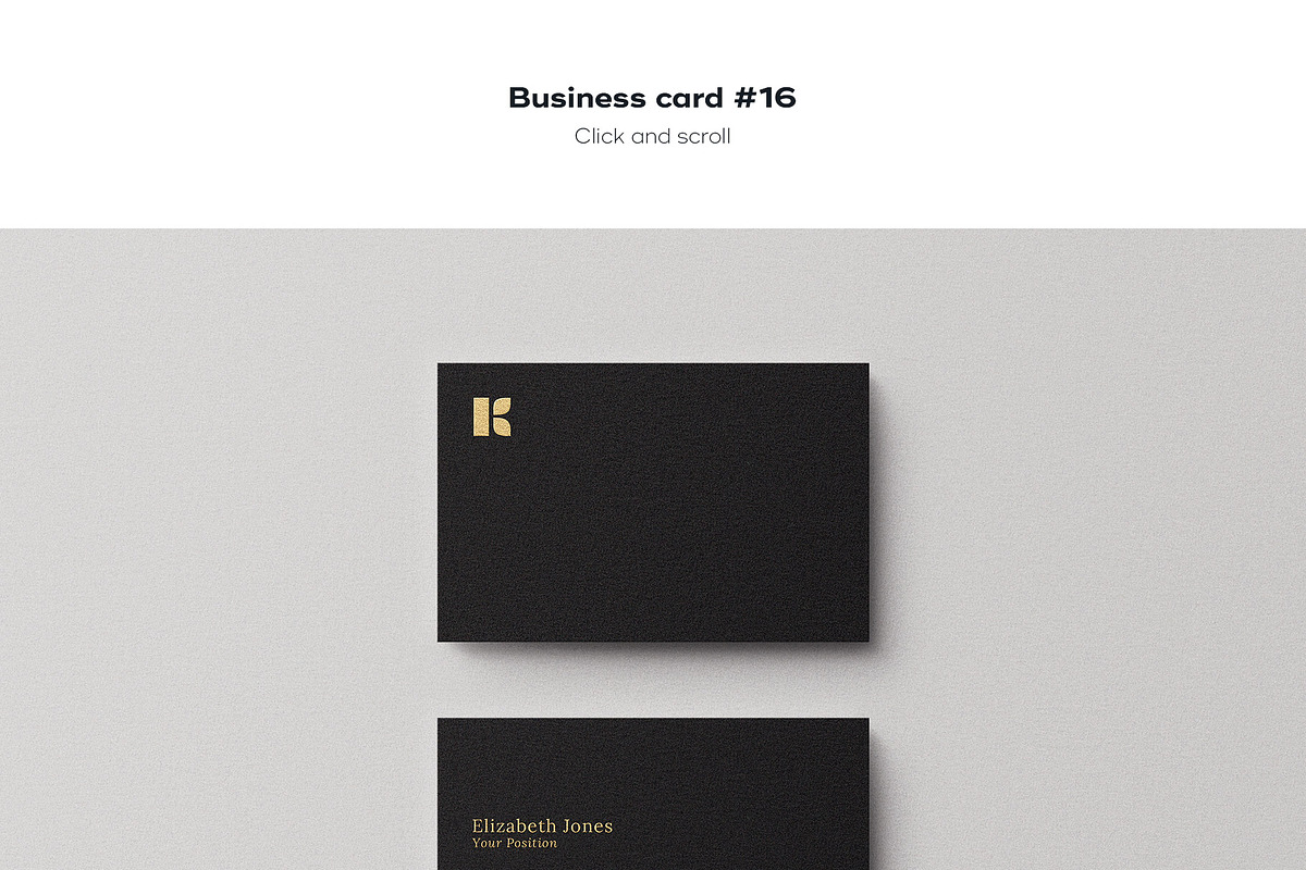 Business Card Logo Template Bundle, a Product Mockup by FoundImages (Photo 29 of 163)