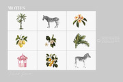 Costa Flores Tropical Lemon Pattern, a Pattern Graphic by Pink Linen (Thumbnail 7 of 10)
