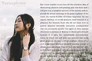 Persephone // A Hand-Drawn Serif, a Serif Font by Megs Lang (Thumbnail 18 of 25)