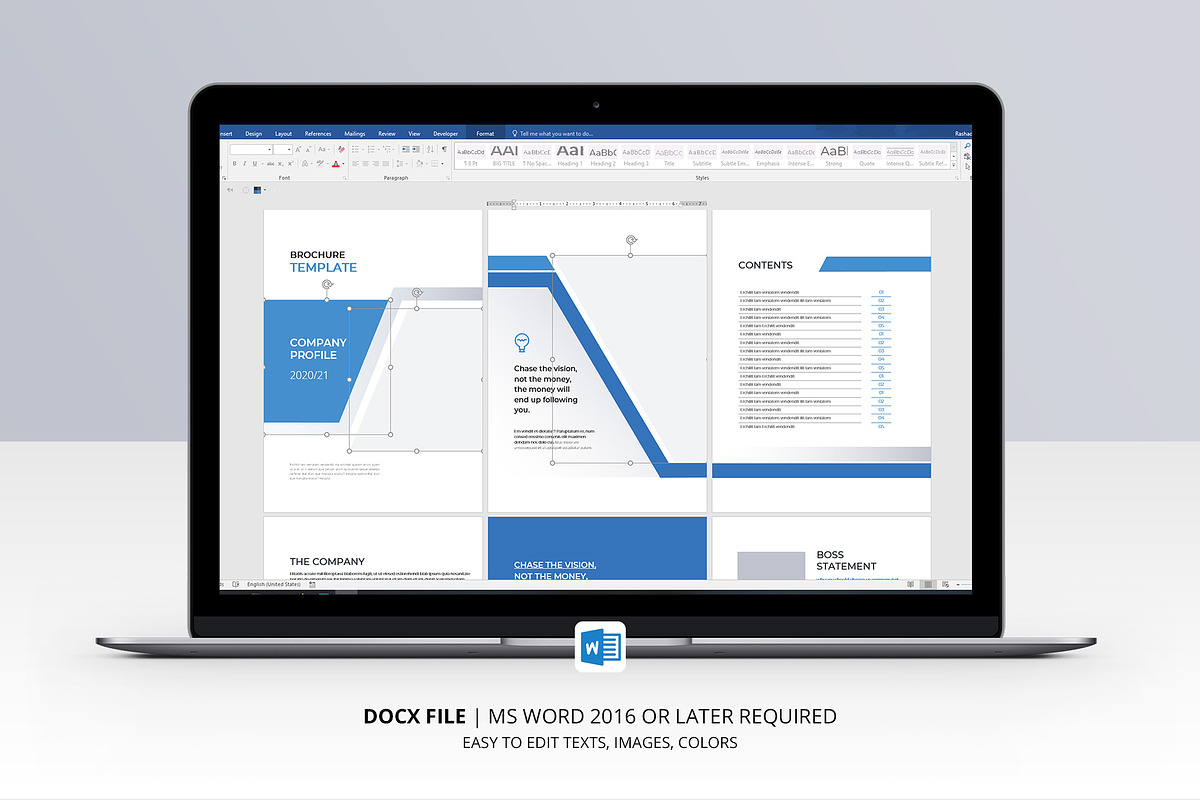 The Profile Brochure, a Brochure Template by BrochuresFactory (Photo 5 of 6)