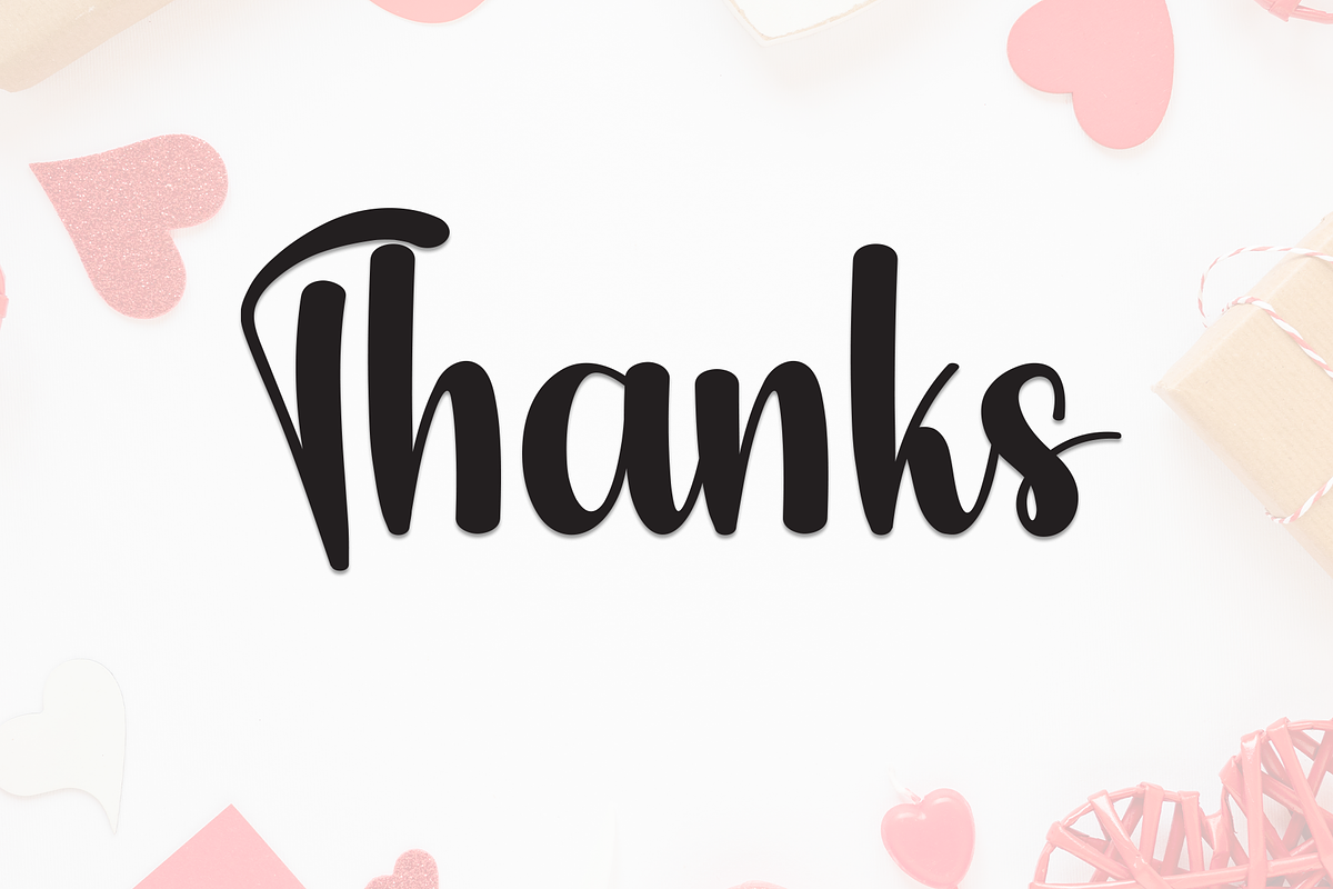 Month February | Script Font, a Handwritten Font by Scratchones (Photo 9 of 9)