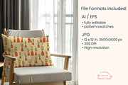 Spring Floral Digital Papers, a Pattern Graphic by Decor Lines (Thumbnail 5 of 6)