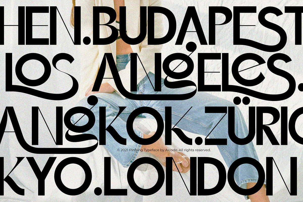 Pinfong Typeface, a Serif Font by Alcode (Photo 8 of 20)