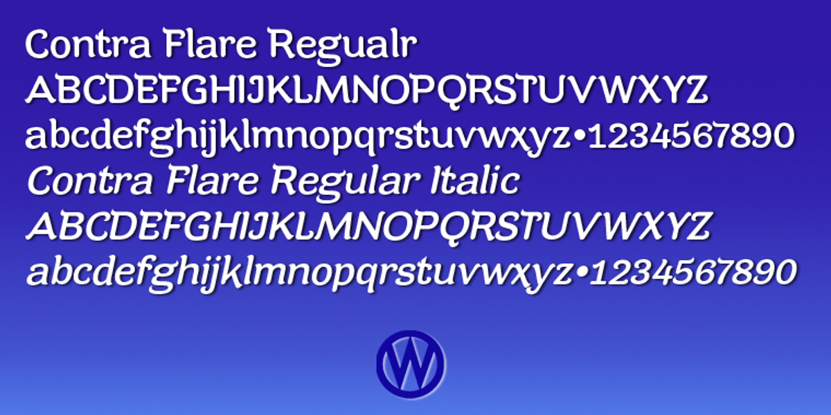 Contra Flare, a Serif Font by Wiescher-Design (Photo 5 of 8)
