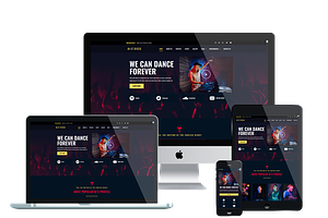 LT Disco Onepage Nightclub WordPress